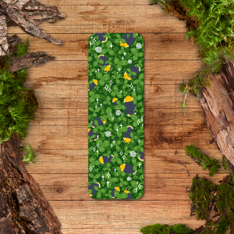 Bookmark - Clover Field - Cubaris sp Rubber Ducky